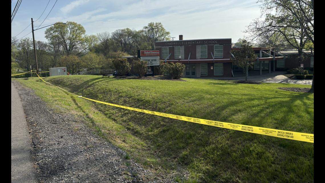 An elementary school custodian was killed by her estranged husband outside her work before students arrived, Nashville police said.