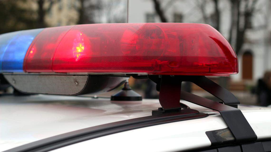 The teenager was trying to turn left on a road when a school bus struck him, Florida police said.