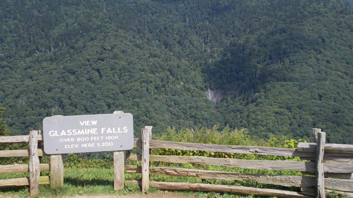 A 61-year-old hiker died along the Blue Ridge Parkway in North Carolina when she tumbled off a waterfall overlook, according to the National Park Service.