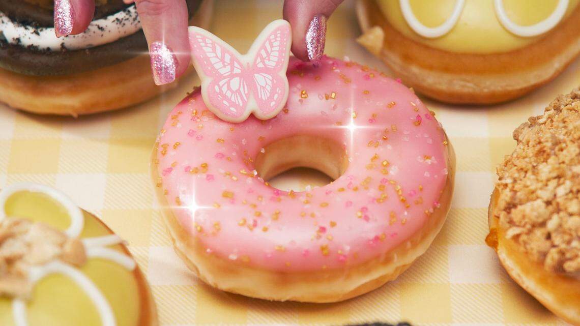 Krispy Kreme is debuting Dolly Parton-inspired doughnuts – but they won’t stick around. Here’s what to know.