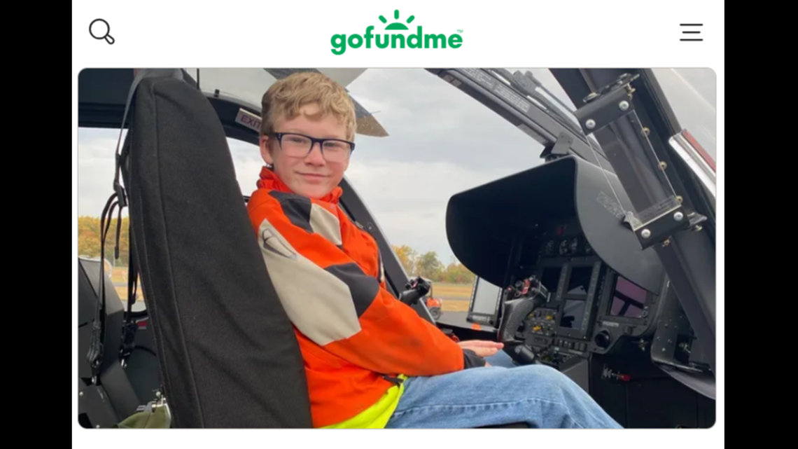 Aidan Linville, 13, was killed in a crash on the way home from Dollywood in Tennessee on Aug. 18, officials and loved ones say.