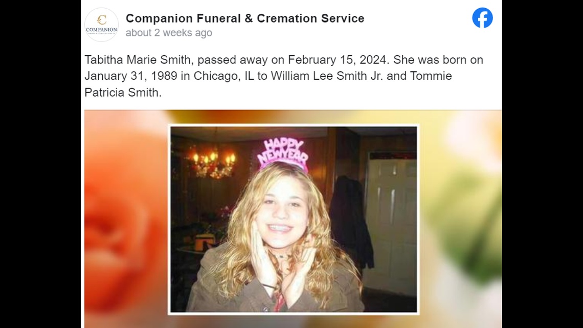 Tabitha Smith died in handcuffs at 35 in the back of a patrol car when a Tennessee deputy drove it into a river, officials and family members say.