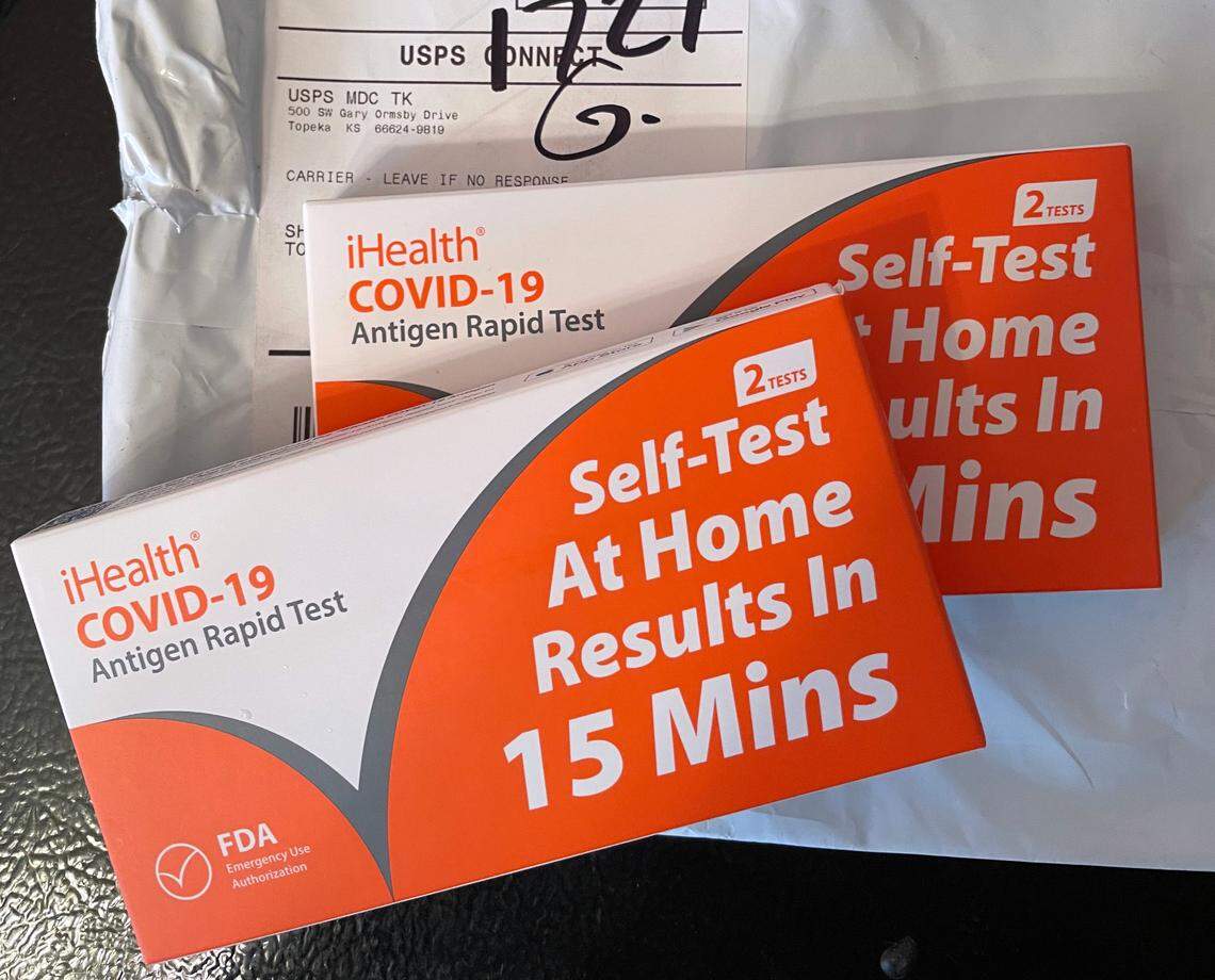 At-home COVID tests come with an expiration or use-by