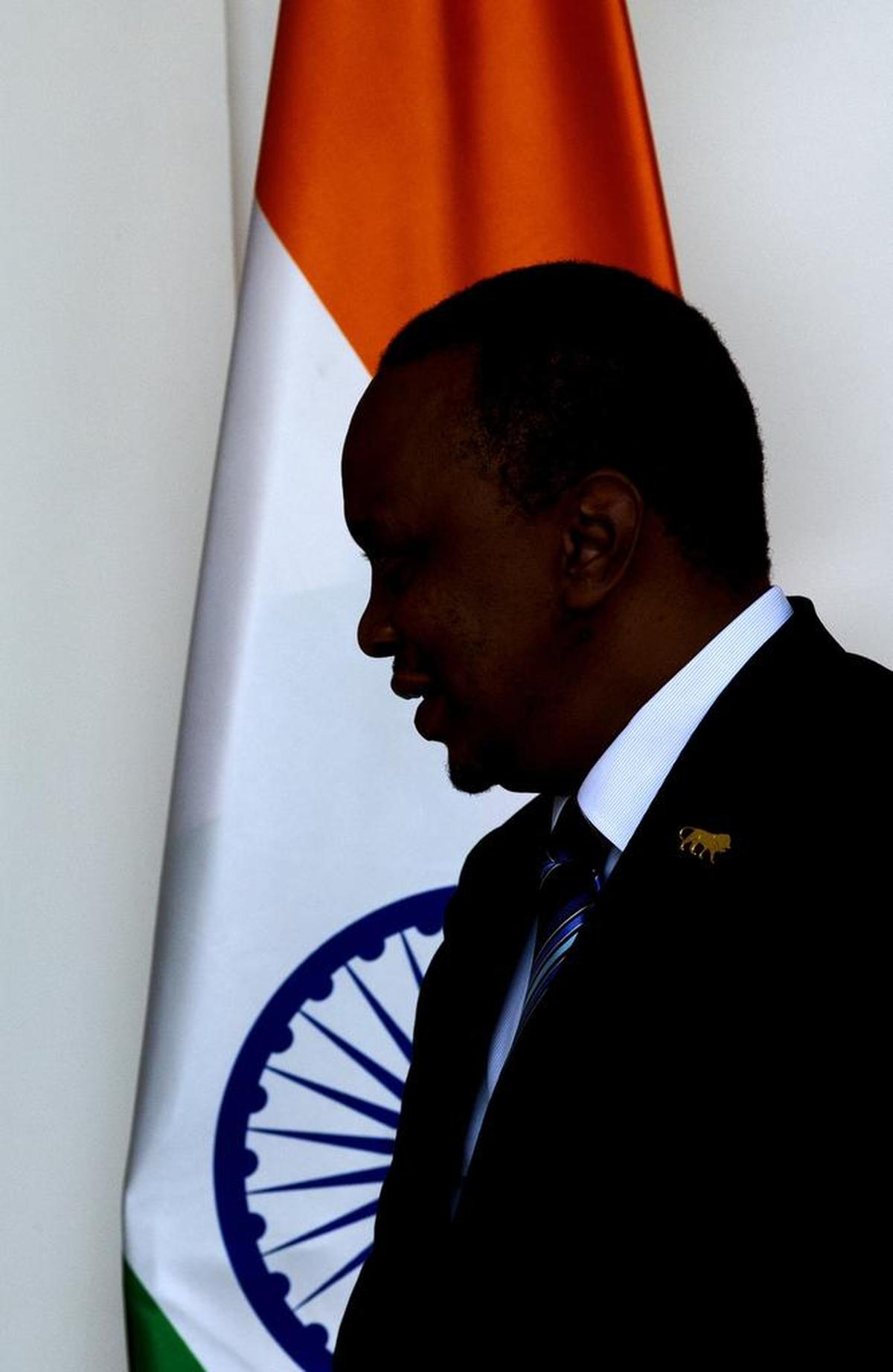 Kenyan President Uhuru Kenyatta