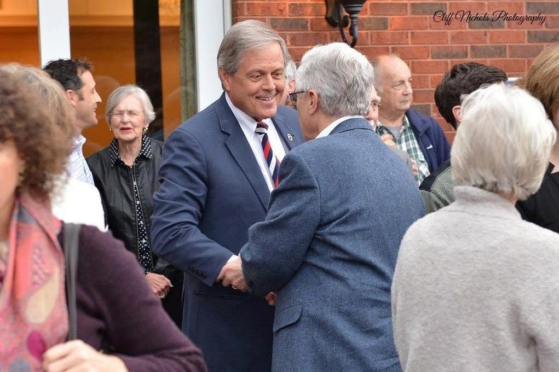 Ralph Norman campaigns for the 5th Congressional District seat.