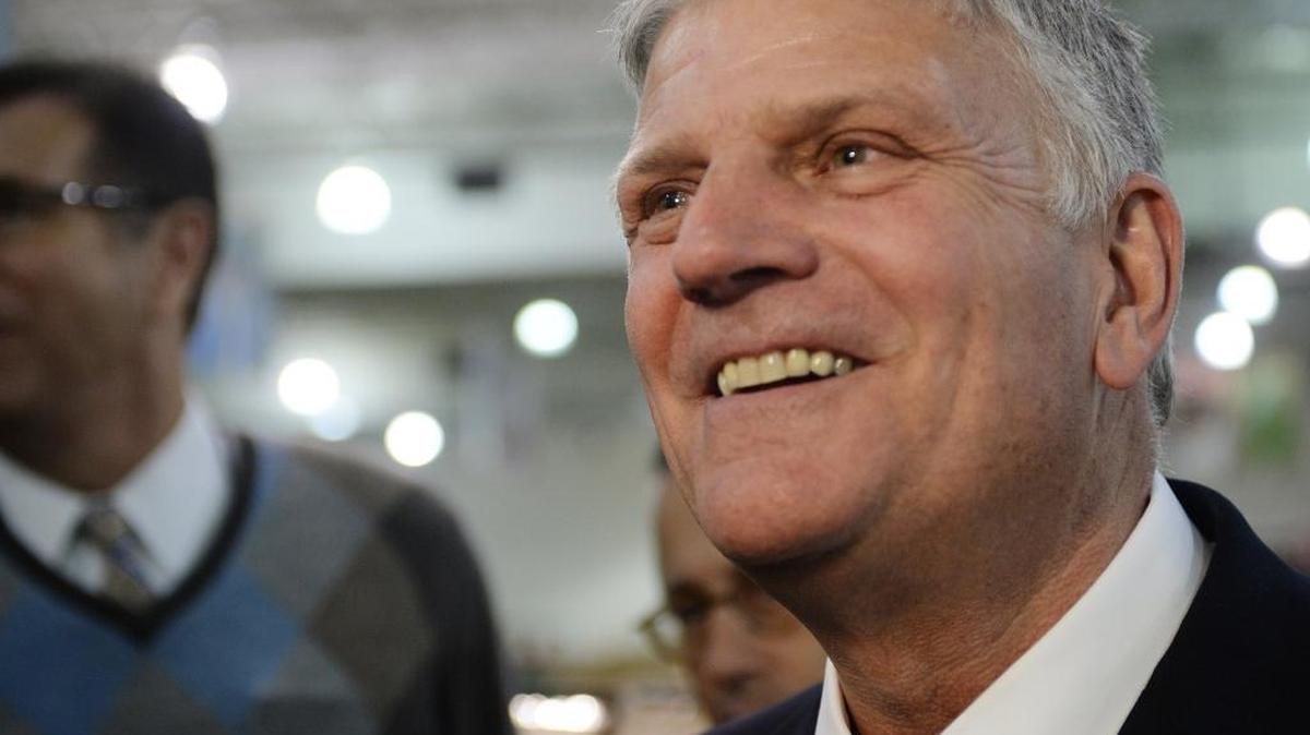 While many religious groups have come out against President Trump's immigration ban, some significant figures in the faith community, including Liberty University's Jerry Falwell Jr., have stood in support of it. Attempting to defend the ban from a religious point of view, evangelist Franklin Graham declared, "That's not a Bible issue."