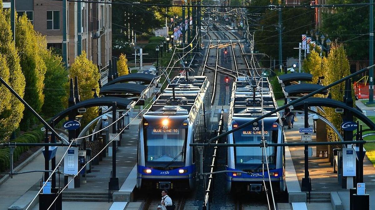 The Charlotte Area Transit System is working with Passport, a local company, to develop an app so people can buy Lynx Blue Line tickets on their cell phones.