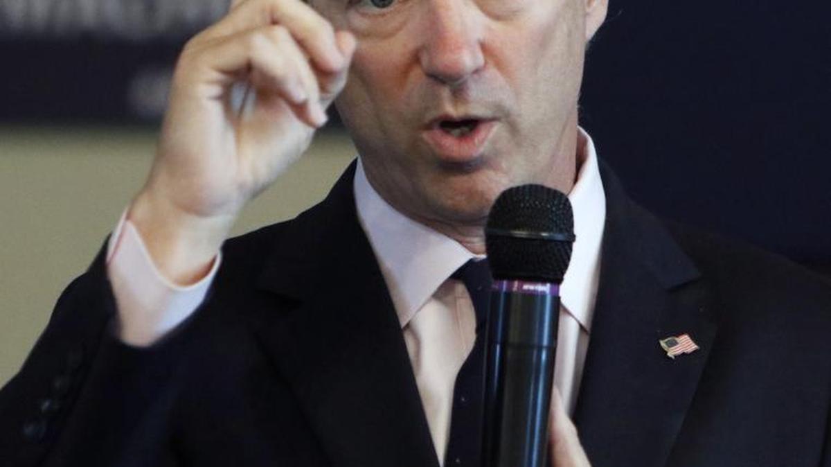 
Rand Paul: GOP presidential hopeful Rand Paul speaks at the old American Legion Hall in Rock Hill Wednesday. 
