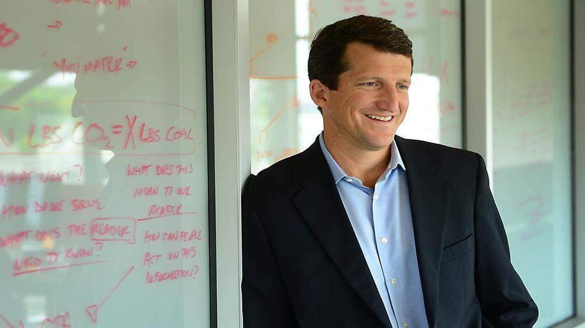 
Charlotte businessman Jay Faison, shown at his office near uptown Charlotte, is trying to convince Republicans of climate change - and he has vowed to spent $175 million to do it. 
