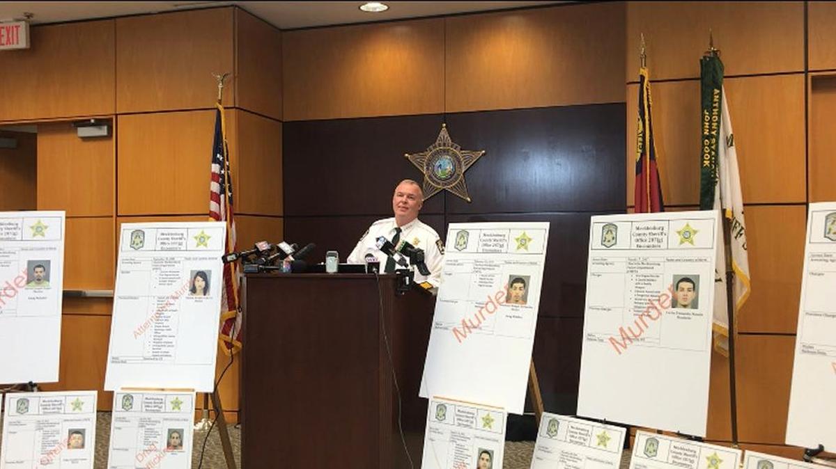 Sheriff Irwin Carmichael speaks about the 287(g) program on March 13, 2018. The controversial program has sent thousands of undocumented immigrants into deportation proceedings when they’re identified as undocumented in the Mecklenburg County Jail.