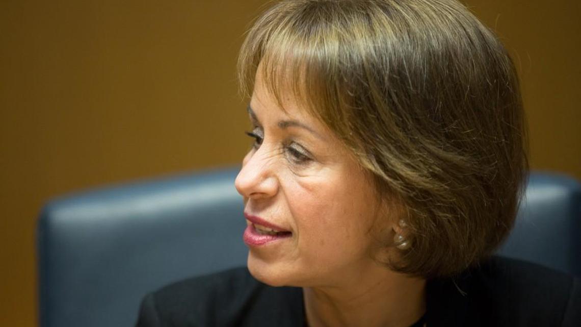 UNC-Chapel Hill Chancellor Carol Folt, seen here Feb. 29, 2016, in Raleigh.