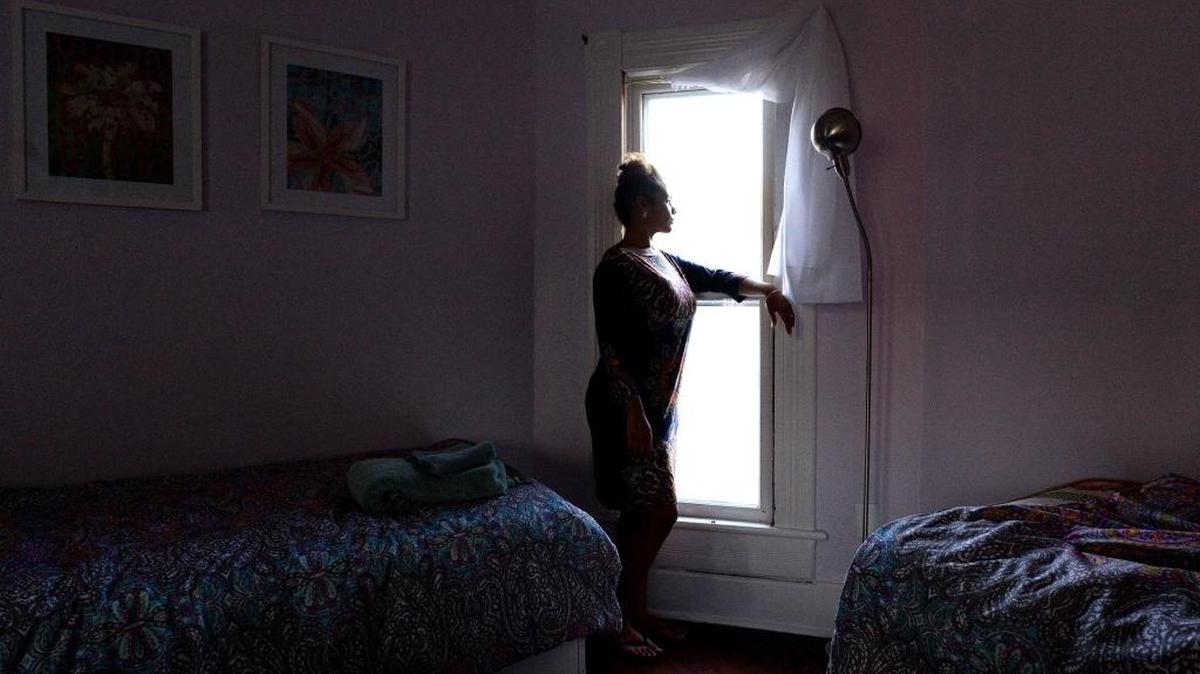 Joy Anderson, who was rescued from the sex trade nearly four years ago, is one face of a problem that affects hundreds of people in North Carolina, a form of modern-day slavery that preys on the young and vulnerable. Now 30, she works with other trafficking victims.