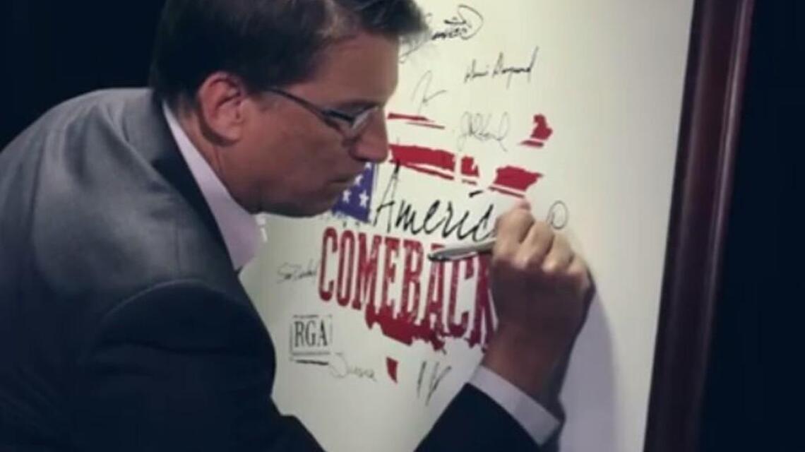 Pat McCrory’s 35 seconds at the Republican National Convention