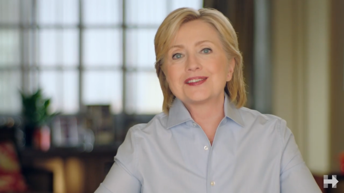 In new ad, Clinton says she’ll bring people together to solve problems