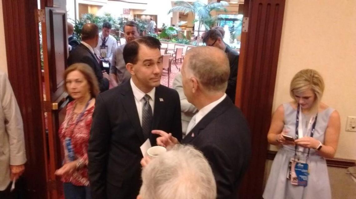 Wisconsin Gov. Scott Walker says he’ll campaign with Pat McCrory ‘plenty’