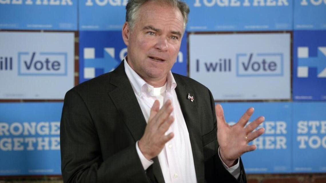 Democrat Tim Kaine to campaign Monday in Charlotte, Wilmington