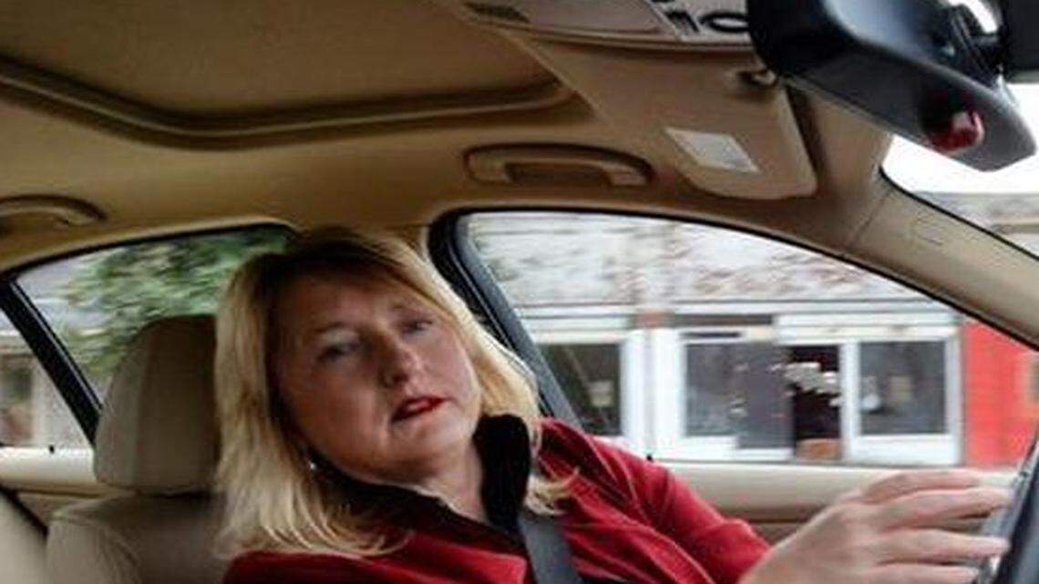 
Uber driver Lisa Schuerenberg takes a fare to a destination Tuesday in Durham. Uber drivers – “independent contractors who … move people around” – are not subject to the same regulations as licensed taxi cab drivers. Local cab companies are at odds with Uber. 
