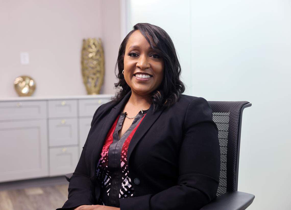 Monifa Drayton, a political strategist and former health care administrator, is taking on Vilma Leake in the 2026 election for Mecklenburg County Board of Commissioners District 2.  
