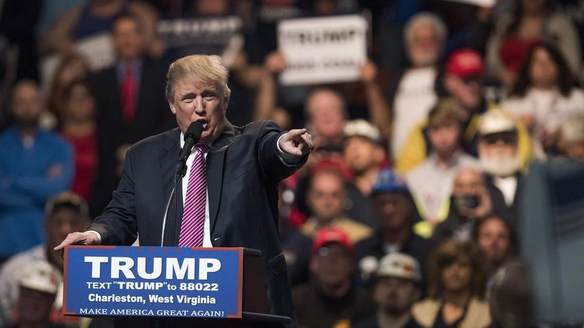 While North Carolina’s Democratic candidates for U.S. Senate and governor will share the stage with their presumptive presidential candidate Monday, their Republican rivals will be miles away from their candidate, Donald Trump, who is in Raleigh Monday evening.