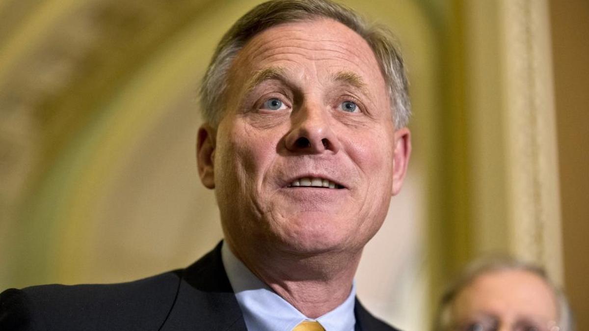 Sen. Richard Burr at a 2013 news conference on Capitol Hill in Washington.