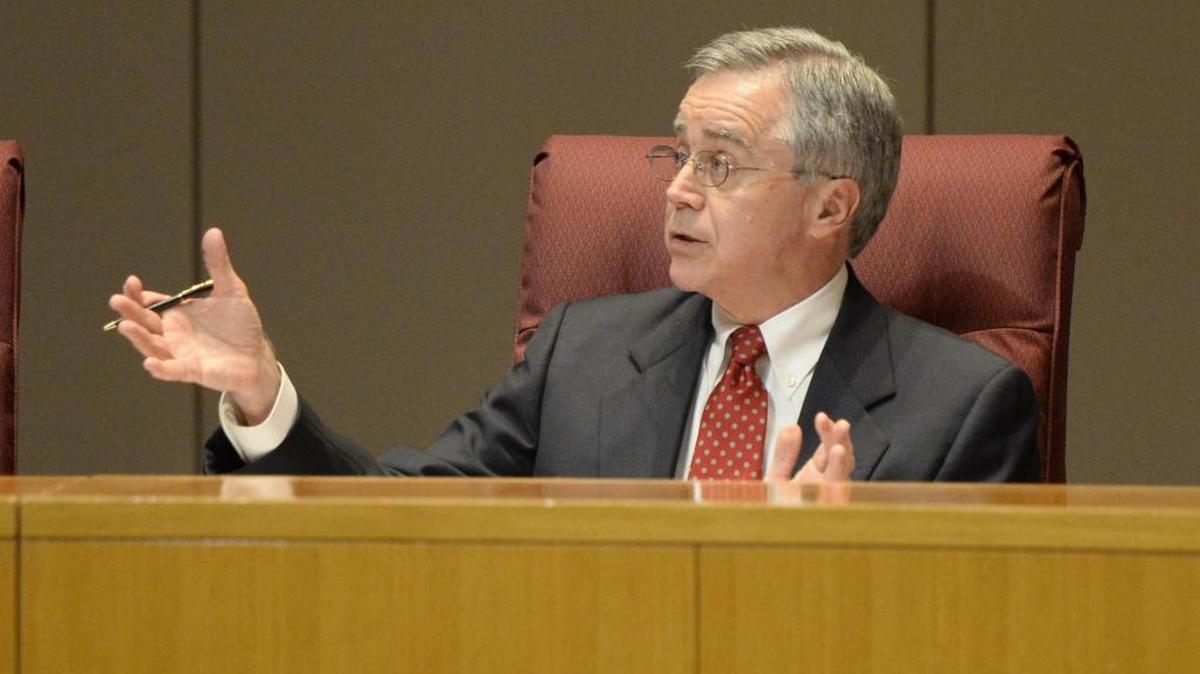 Republican Ed Driggs (pictured) and Republican Tariq Bokhari voted against the budget Monday night.
