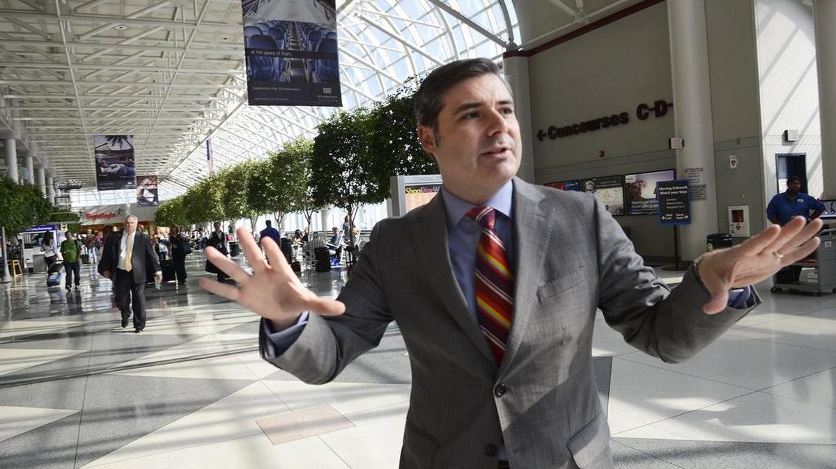 Brent Cagle, aviation director at Charlotte Douglas International Airport.