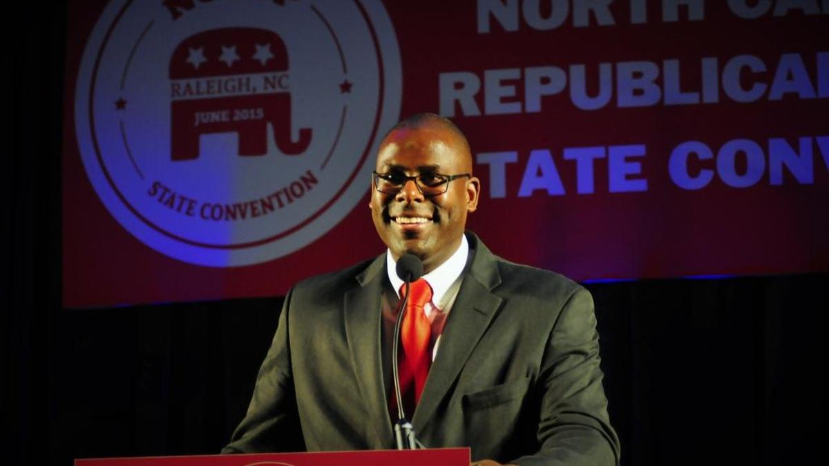 The North Carolina Republican Party feud with its own chairman, Hasan Harnett, escalated Tuesday with the party accusing him of “apparent unethical and potentially illegal behavior” and circulating petitions for his ouster.