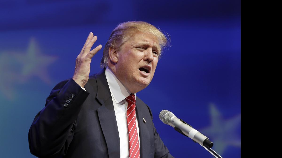 
U.S. Sen. Richard Burr, R-N.C., on Monday defended Sen. John McCain after Republican presidential candidate Donald Trump (shown here) refused to recognize McCain as a war hero over the weekend.
