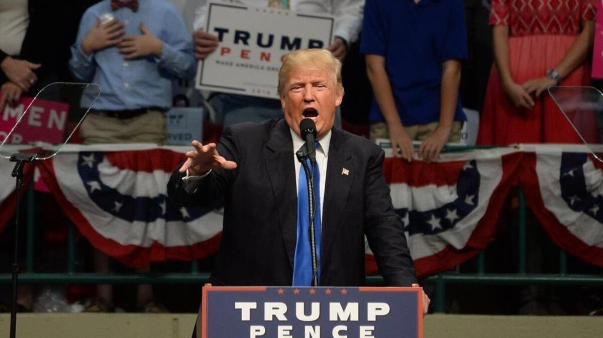 Donald Trump addressed a rally in Concord just days before the 2016 election. He promised the crowd that, as president, he would “bring back your jobs that have been taken away.”