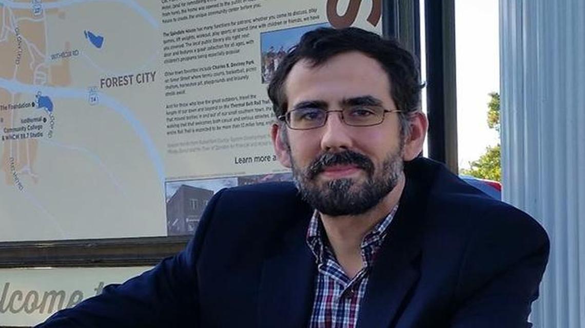 Ben Edwards is challenging House Majority Leader Mike Hager. He said he’s concerned about House Bill 2.