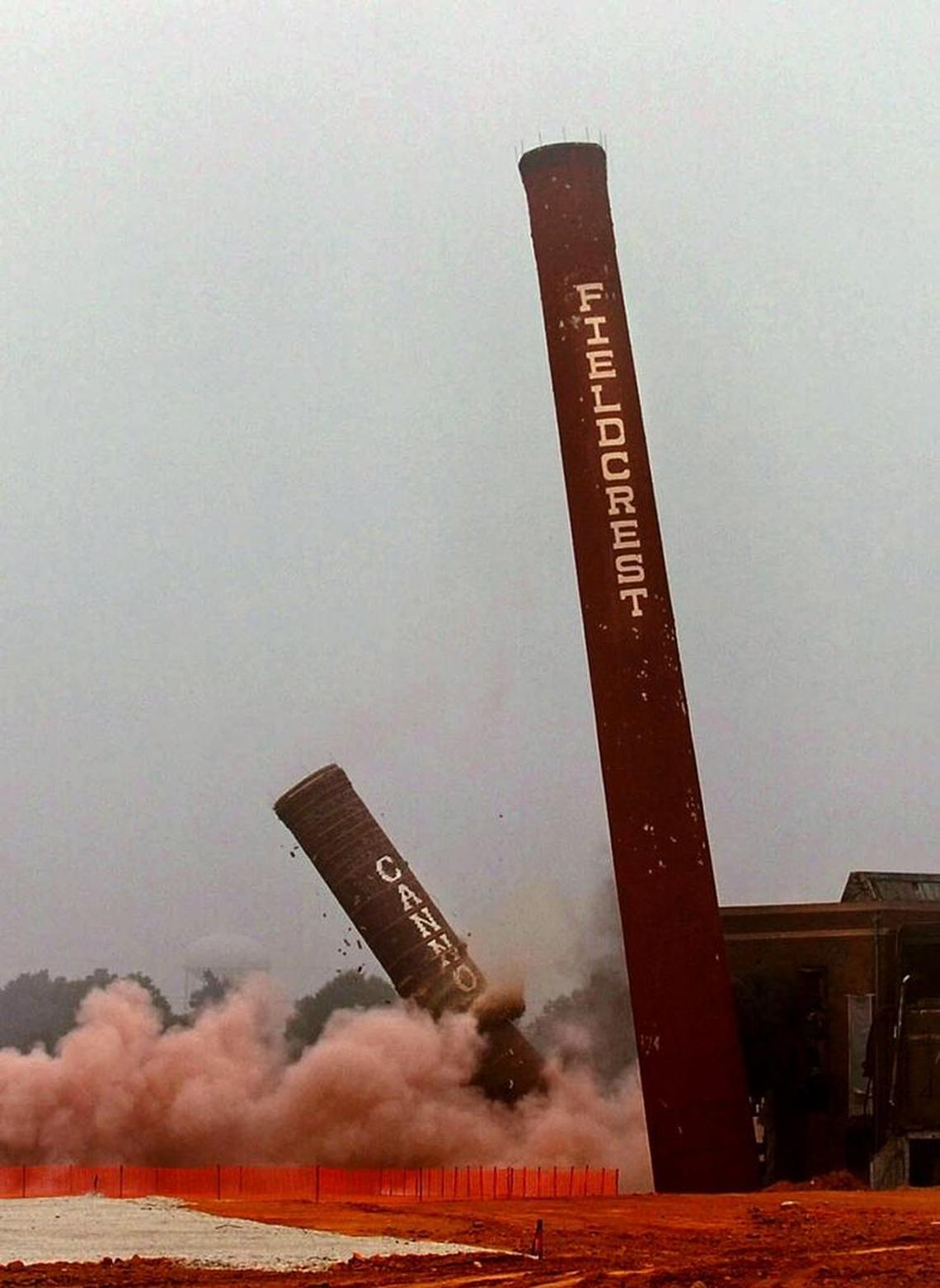 David Murdock, the billionaire businessman who reinvigorated the iconic Dole fruit brand, helped rebuild Kannapolis after the collapse of former textile giant Pillowtex and hoped to live to 125, has died. He was 102.​ Shown, the Pillowtex buildings were imploded in 2006.