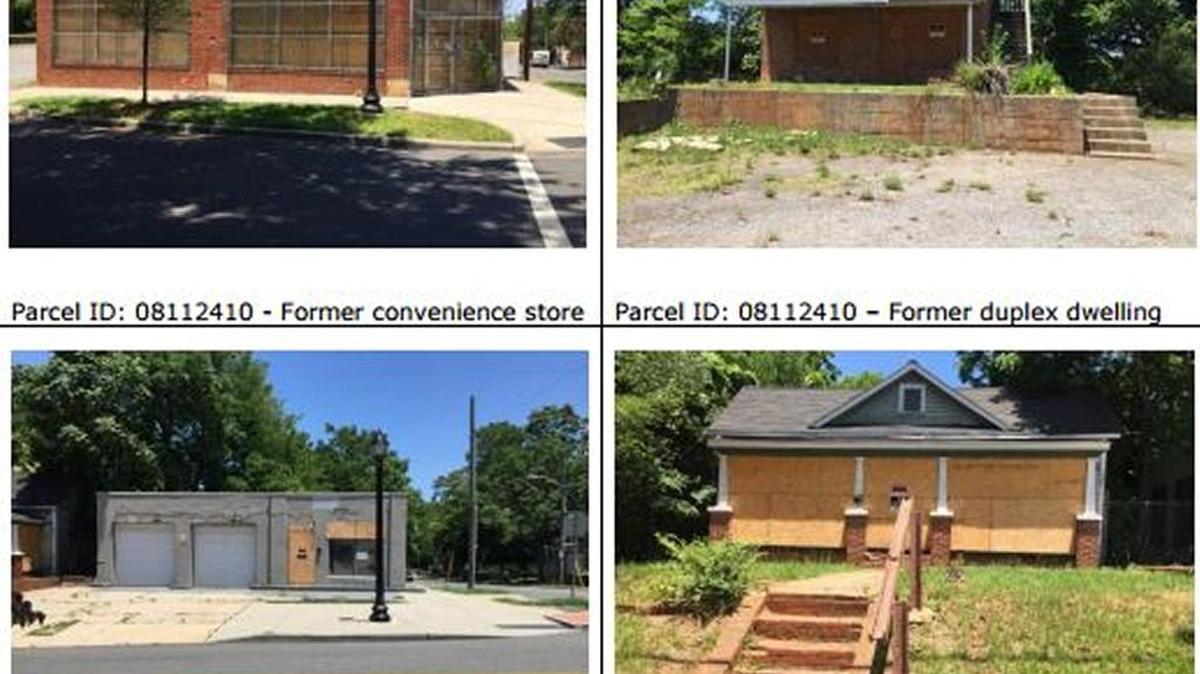 The city of Charlotte bought these properties in Belmont two years with the intention of tearing them down. The new plan is for a private developer to renovate them.