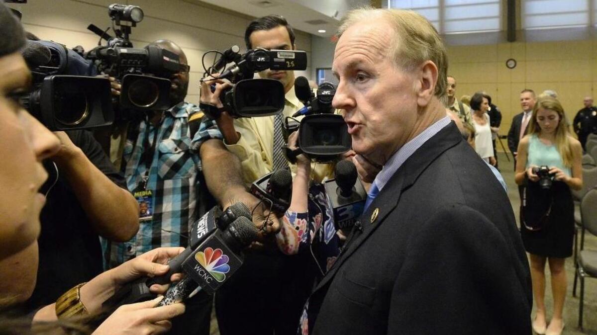 
The FBI and IRS are investigating loans that U.S. House Rep. Robert Pittenger, a North Carolina Republican, made to his 2012 campaign. 
