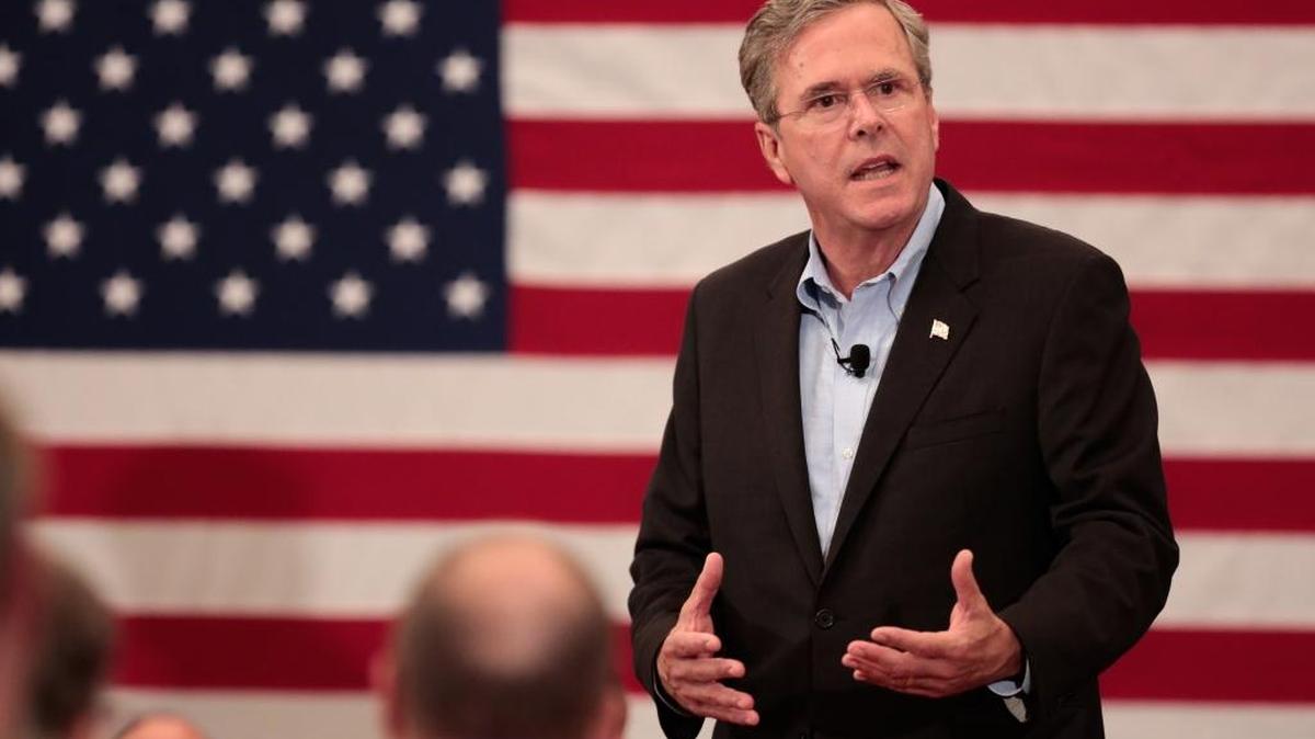 Republican presidential candidate Jeb Bush speaks at a town hall meeting in Rock Hill on Tuesday.