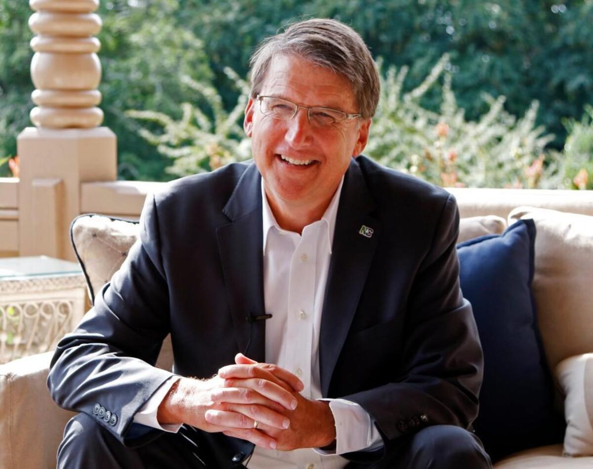 Former North Carolina Gov. Pat McCrory