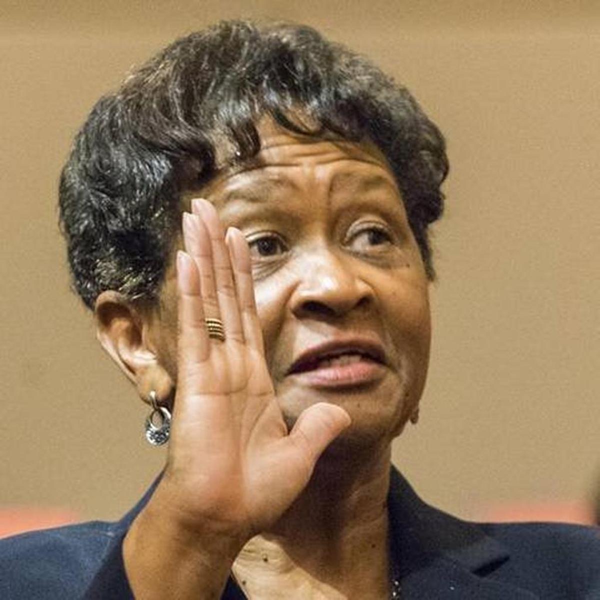 CMS School Board Chair Mary McCray