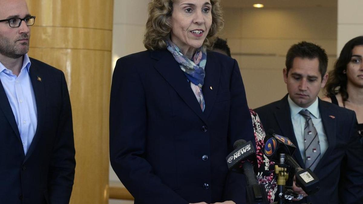 Charlotte Mayor Jennifer Roberts Tuesday called for the General Assembly repeal all of HB2.
