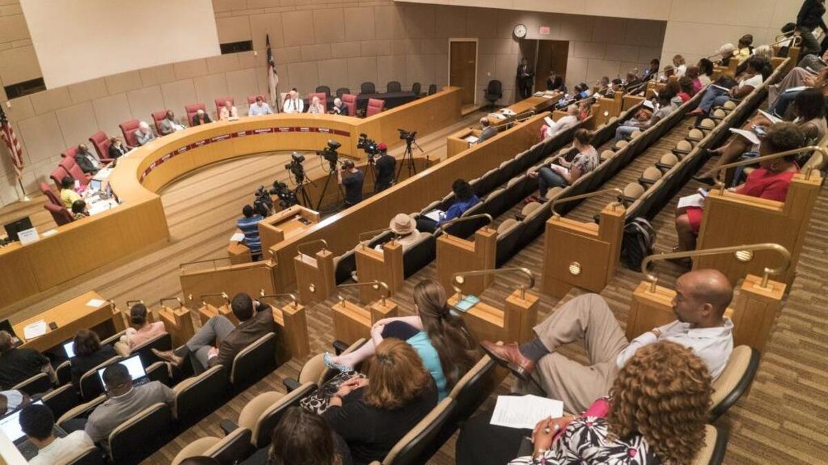 Despite criticism from educators, Mecklenburg County commissioners voted 6-2 Tuesday night to increase their take-home pay from $30,252 to $43,371.
