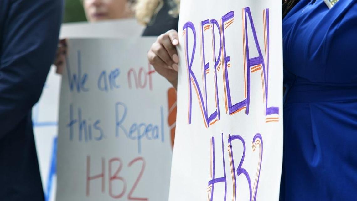 The Human Rights Campaign, the nation’s largest LGBTQ civil rights organization, and Equality NC and other civic leaders held a press conference to oppose House Bill 2 on Sept. 19, 2016 at the Charlotte-Mecklenburg Government Center.