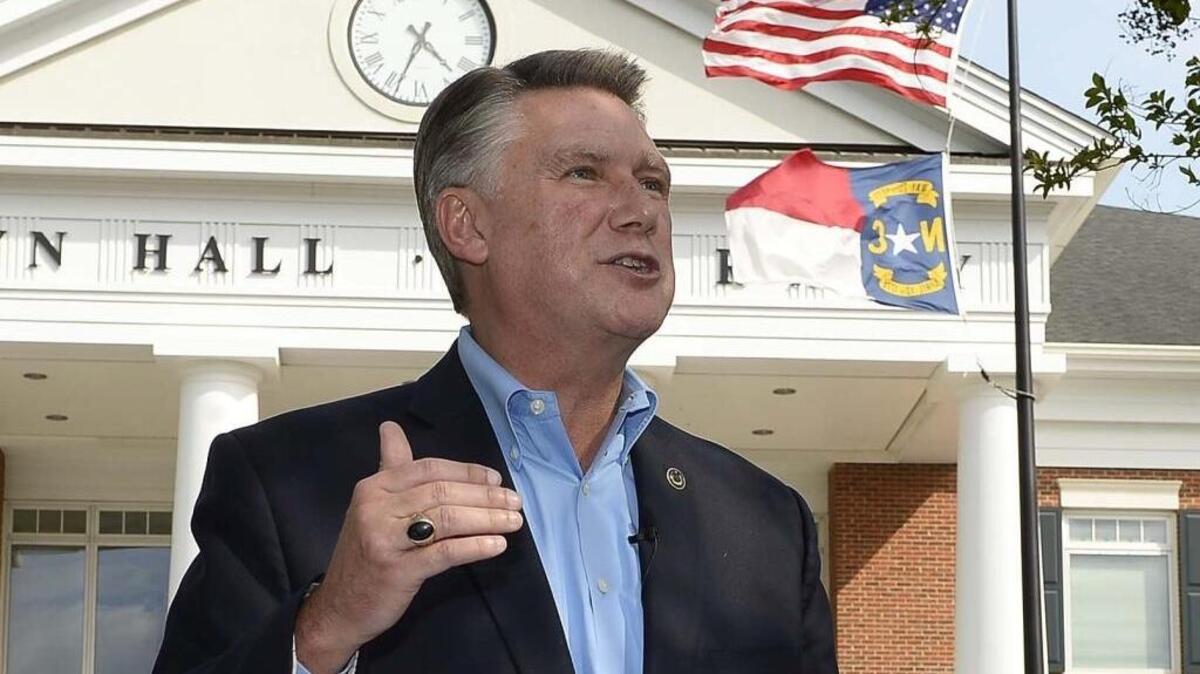 As a Southern Baptist minister for over three decades, Mark Harris has delivered thousands of sermons, spoken at countless Christian rallies and helped lead a statewide campaign in defense of traditional marriage. Now, as a candidate for Congress, he’s under fire for past comments, particularly about women and gay people.