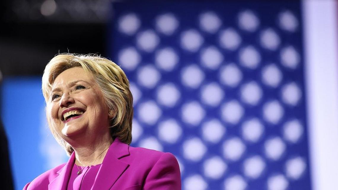 Hillary Clinton, shown here during her last campaign rally in Charlotte, which also featured President Barack Obama. Clinton will headline another rally on Thursday (Sept. 8) in Charlotte.