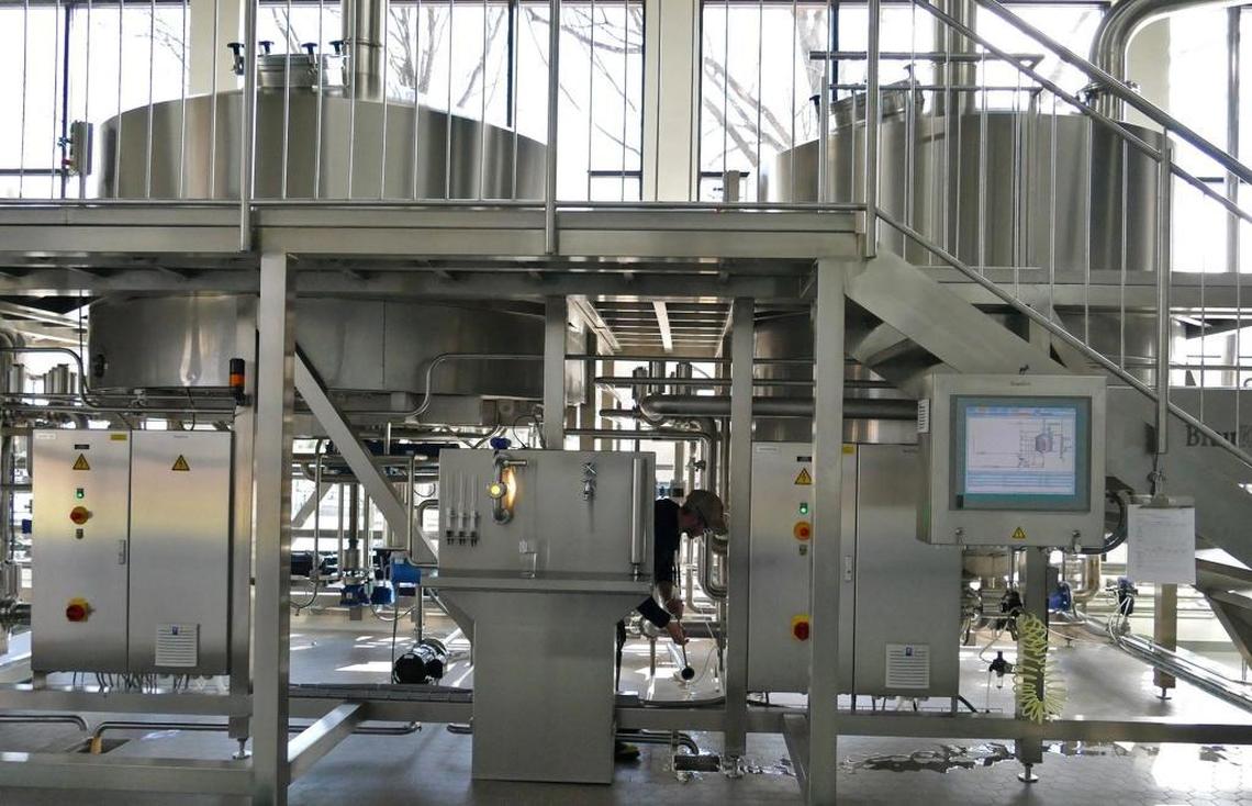 Last year Olde Mecklenburg Brewery, whose brew stand on Yancey Road in Charlotte is shown here, produced 21,000 barrels of beer. Craft brewers that reach a 25,000-barrel cap on production must enter a distribution contract with a wholesaler.
