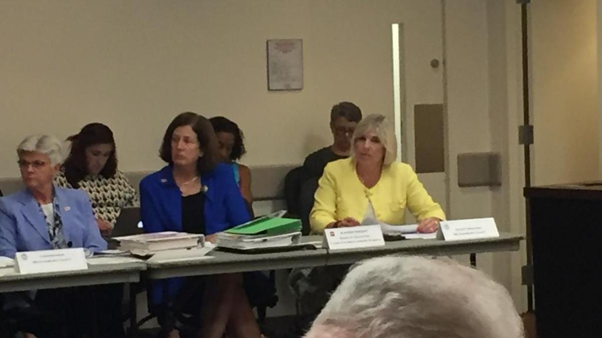 Superintendent Ann Clark and County Manager Dena Diorio will be working on a recommendation to address growth and diversity in schools.
