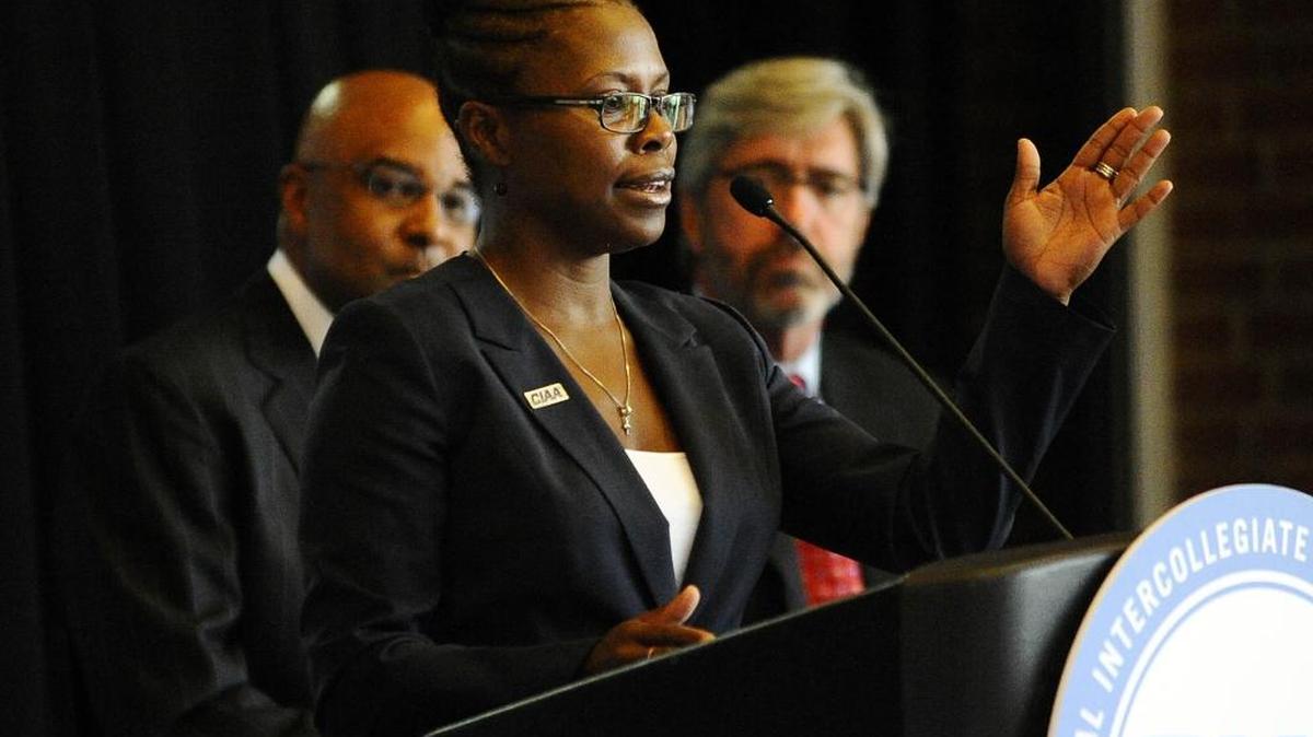 CIAA Commissioner Jacqie McWilliams, speaking in 2014, said Thursday she wouldn’t comment on the Feb. 25 uptown shooting that occurred before the CIAA men’s basketball championship game. She said it was not connected to the tournament.