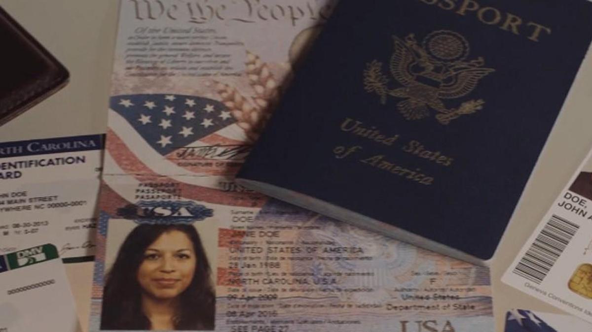 A screenshot from the Board of Elections spot advising North Carolina voters they will need a photo ID to vote in 2016.