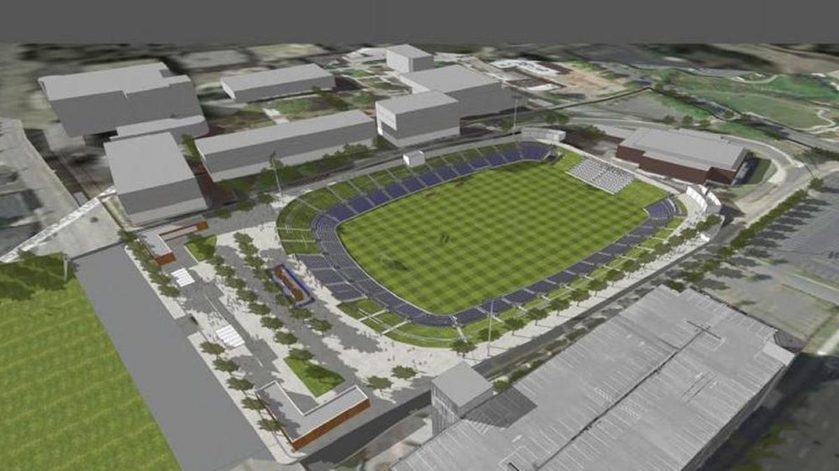 The owner of the Charlotte Independence soccer team would contribute about $8 million towards a $24.8 million rebuild of Memorial Stadium.