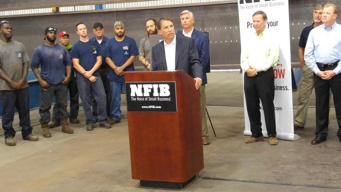 Gov. Pat McCrory was endorsed Friday by the N.C. chapter of the National Federation of Independent Business.