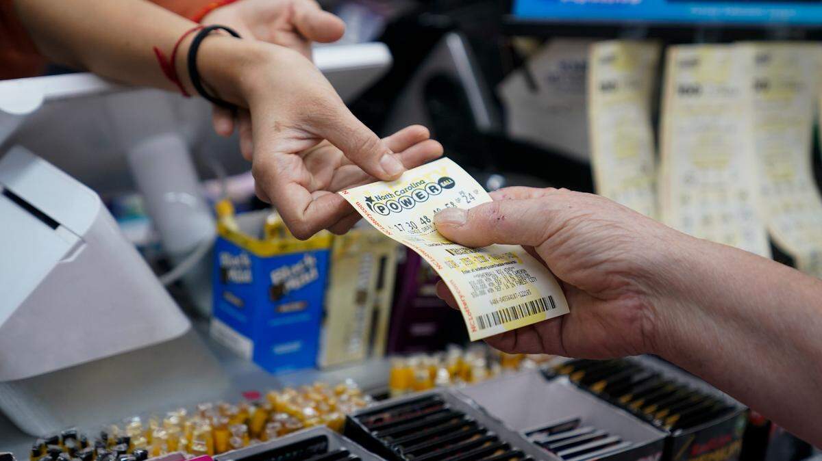 A lottery player narrowly missed the Powerball jackpot but still won big in North Carolina. This file photo was taken in 2023.