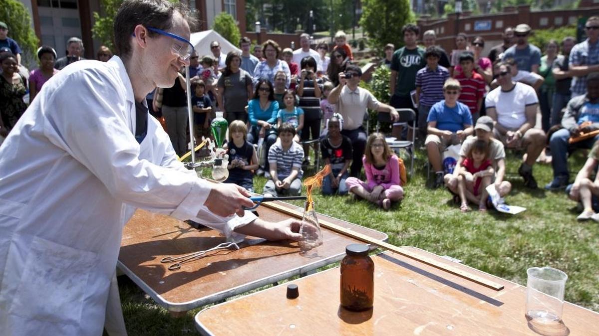 More than 100 activities for science-curious people of all ages will be featured April 24 at the UNC Charlotte Science & Technology Expo.