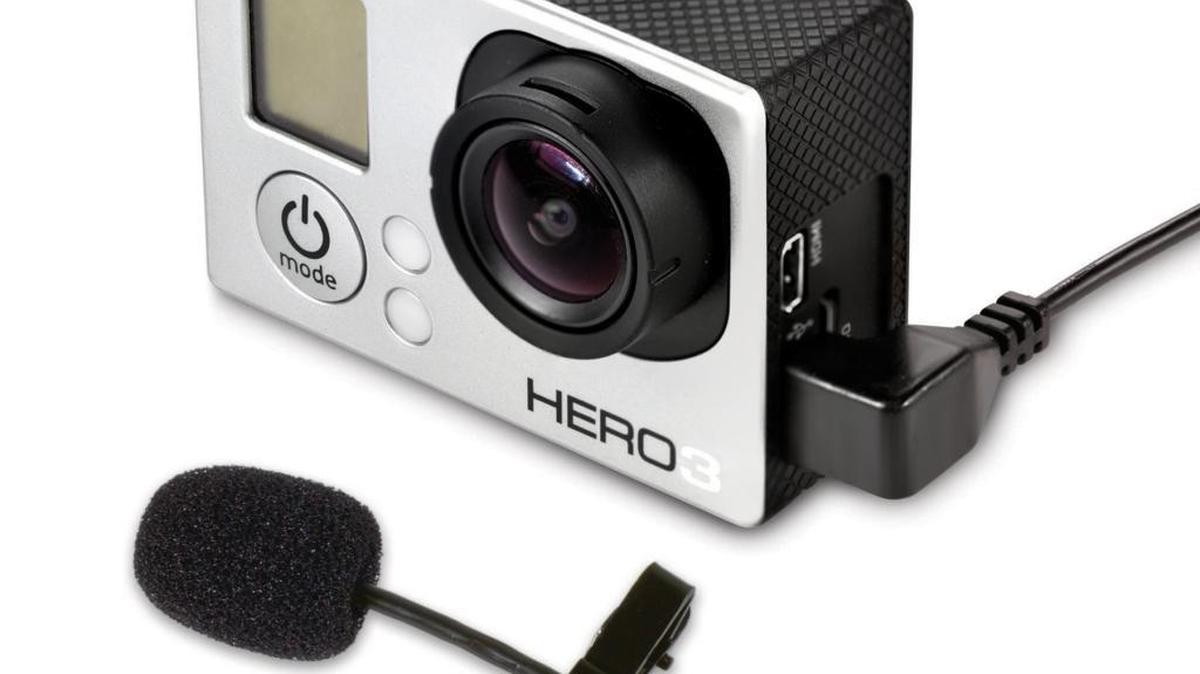 
MXL Lavalier stereo microphone.
